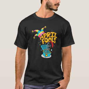April Fools Day Pranks Kit 1 april Jokes Kinder Ad T-shirt