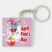 April Fools Day Sleutelhanger (Achterkant)