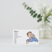 April Fools Day Visitekaartje (Staand voorkant)