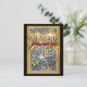 April Fools Fake Scratch Off Winner Prank Briefkaart (Staand voorkant)