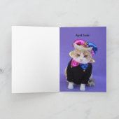  April Fools Verjaardag Kaart (Binnen)