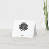 April geboortesteen Diamanten kaart parel (Achterkant)