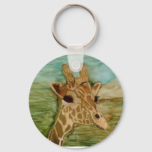 April het Sleutelhanger van de Giraffe (Voorkant)