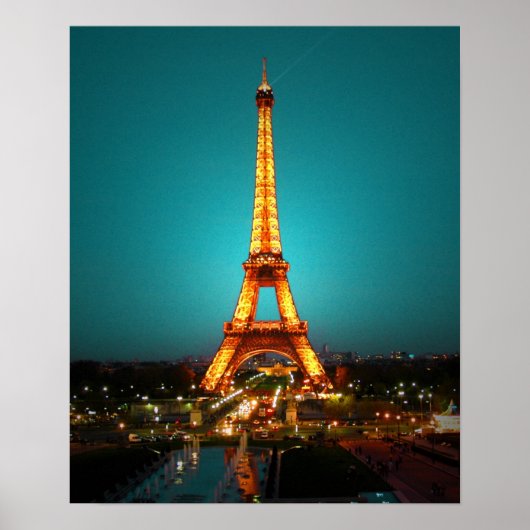 April in Parijs #1 Poster (Voorkant)