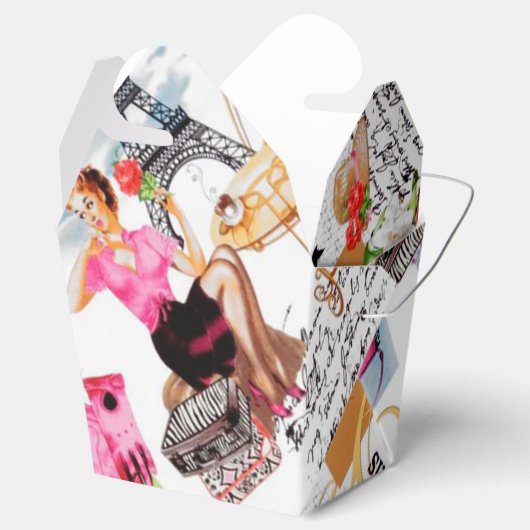 April in Parijs 2 Bedankdoosjes (Geopend)