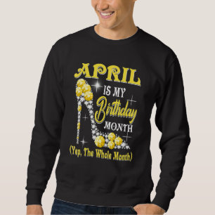 April is mijn geboortemaand, de hele maand... trui