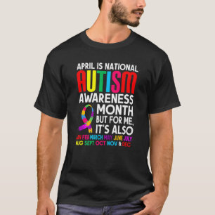 April is Nationale Maand van Autisme Bewustzijn St T-shirt