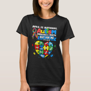 April is Nationale Maand van het Autisme-bewustzij T-shirt