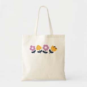 April knuffels en natte neuzen – Bloemen deel Tote Bag