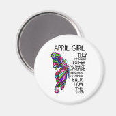 April Meisje dat ze rondliep terug Ik ben Storm Magneet (Voorkant / Achterkant)