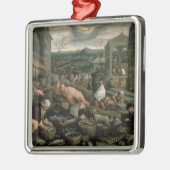 April Metalen Ornament (Links)