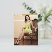 April Model van de maand Briefkaart (Staand voorkant)