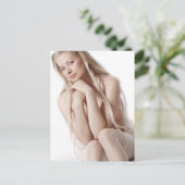 April Model van de maand Briefkaart (Staand voorkant)