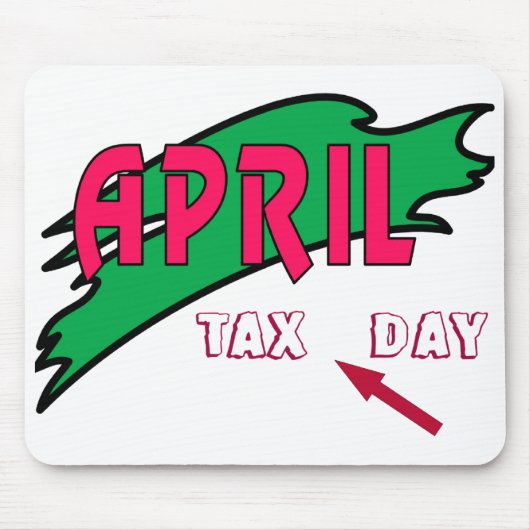 april - muismat (Voorkant)