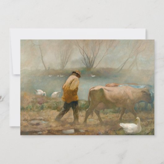 April Rain door Newell Convers Wyeth Bedankkaart (Voorkant)