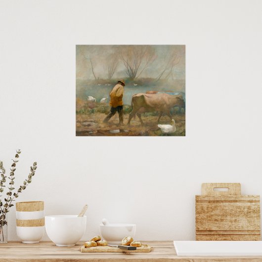 April Rain door Newell Convers Wyeth Poster (Keuken)