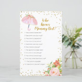 April Shower die mama het beste spel kent (Staand voorkant)