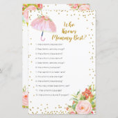 April Shower die mama het beste spel kent (Voorkant / Achterkant)