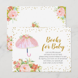 April Showers brengen de Boeken van de Bloemen van Uitnodiging Briefkaart