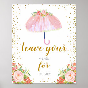 April Showers brengen de Maleisische Vloerwensen v Poster