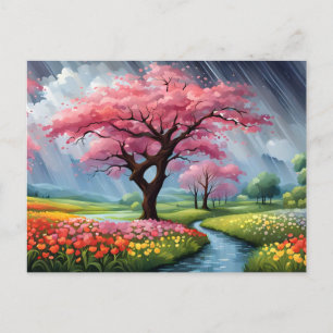 April Showers Briefkaart