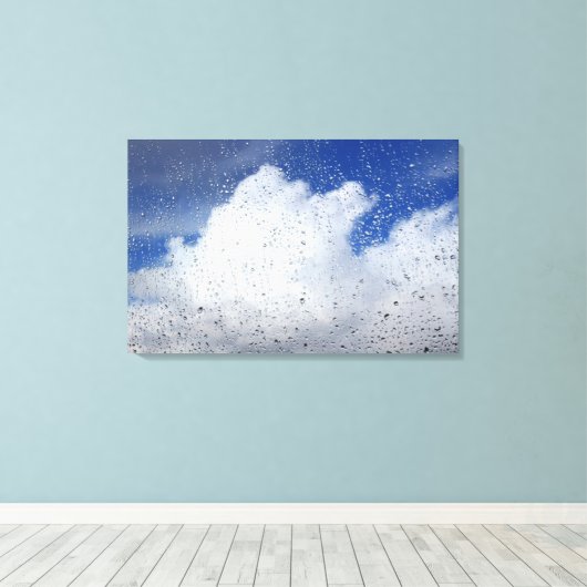 April Showers Canvas Afdruk (Insitu (Houten vloer))