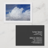 April Showers (Grenzen) Visitekaartje (Voorkant / Achterkant)