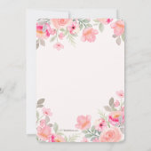 April Showers Paraplu Douche Kaart (Achterkant)