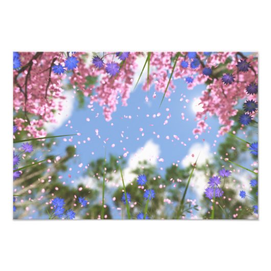 April Showers Photo Print Foto Afdruk (Voorkant)