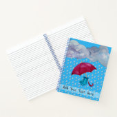 April Showers Spiral Notitieboek (Binnen)