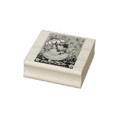 APRIL SHOWERS, SPRING CHICK RUBBER STEMP 	RUBBERSTEMPEL (Stempel)