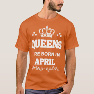 April Verjaardag 12 T-shirt