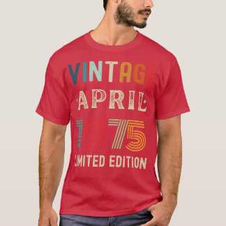 April Verjaardagscadeau 29 T-shirt