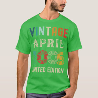 April Verjaardagscadeau 38 T-shirt