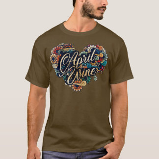 April Wine VIGNETTE KLEUR T-shirt