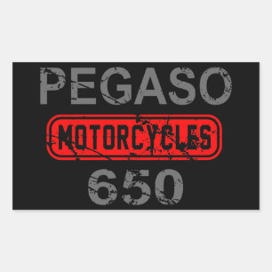 Aprilia Pegaso 650 Rechthoekige Sticker
