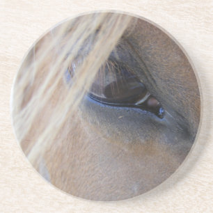 April's oog zandsteen onderzetter
