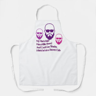 Apron for Wives of Bald Men Schort
