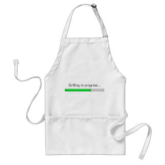 Apron "Grilling in progress" Standaard Schort