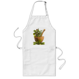 Apron-Herbs Lang Schort