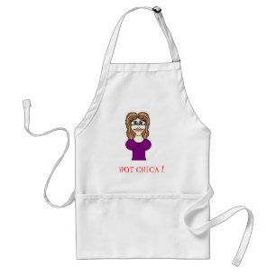Apron, HOT CHICA! Standaard Schort