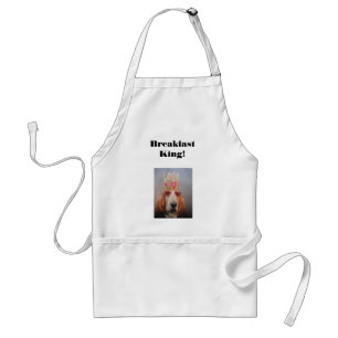 Apron met Basset Hound King Standaard Schort