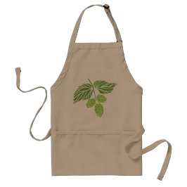 Apron met Hops, homebrew gift Standaard Schort