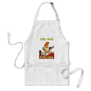 Apron met Retro Chic Tomates Home Canning Lady Standaard Schort