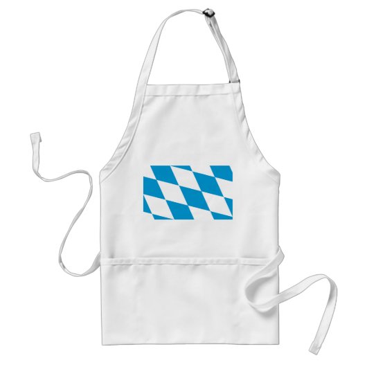 Apron met vlag van Beieren, Duitsland Standaard Schort (Voorkant)