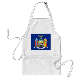 Apron met vlag van New York, VS Standaard Schort