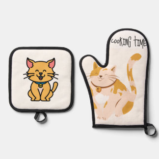 apron ovenwant & pannenlap set