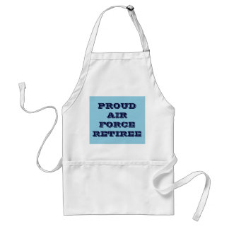 Apron Proud Air Force Retiree Standaard Schort