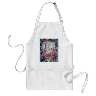 Apron: Rode wijn Standaard Schort