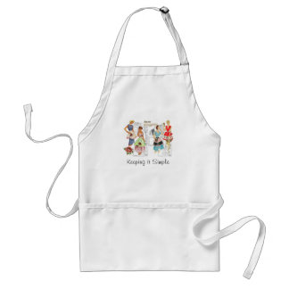 Apron Sewing Pattern Apron Standaard Schort